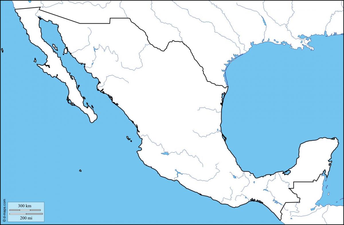 struttura della mappa del Messico