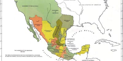 Messico mappa storia