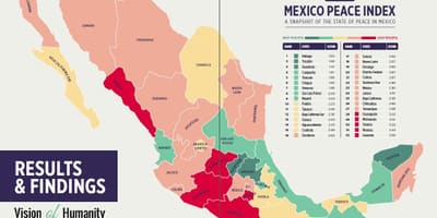 La violenza in Messico la mappa
